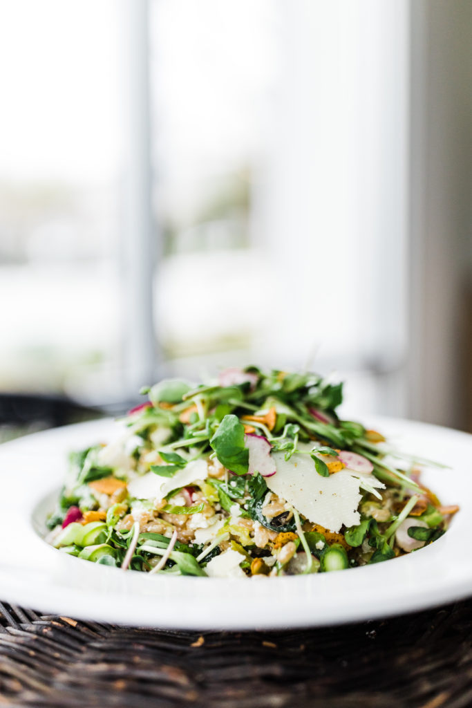 Spoonfed Kitchen, Photo by Stephanie Axtell Photography, Beautiful Fresh Salad.