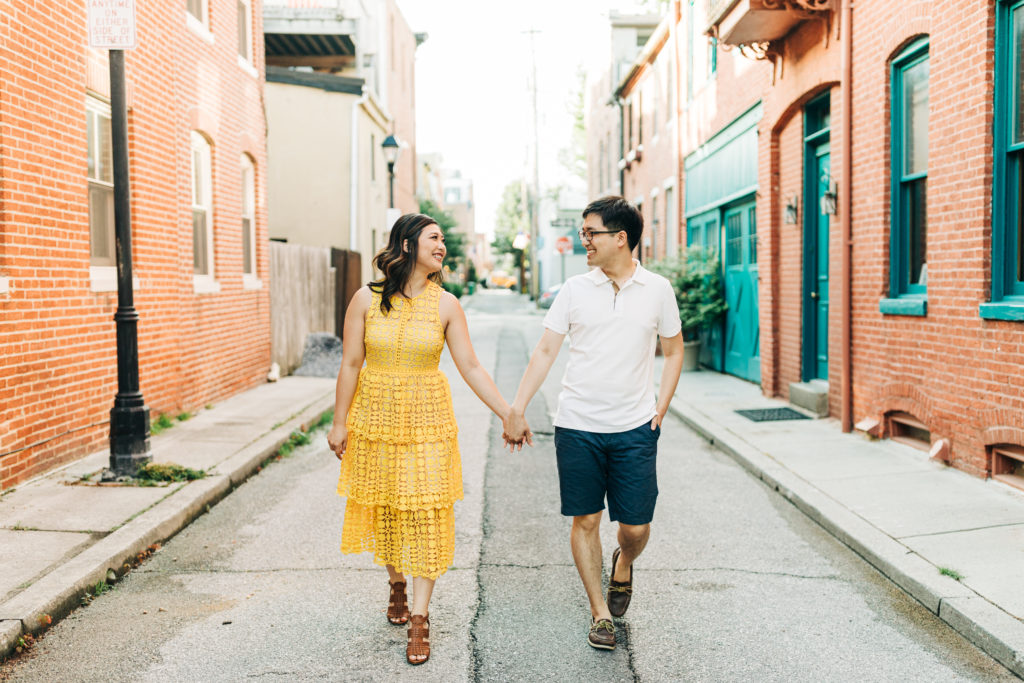 Fells Point and Federal Hill Engagement Session.